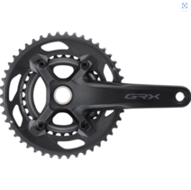 Shimano FC-RX600 GRX chainset 46/30T, double, 10-speed, 2-piece design