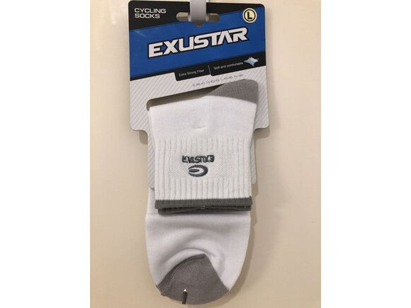 Exustar Combed Cotton Cycling Socks click to zoom image