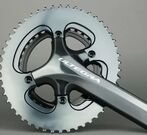 absoluteBlack Winter road oval chainrings Grey 110/4 BCD click to zoom image