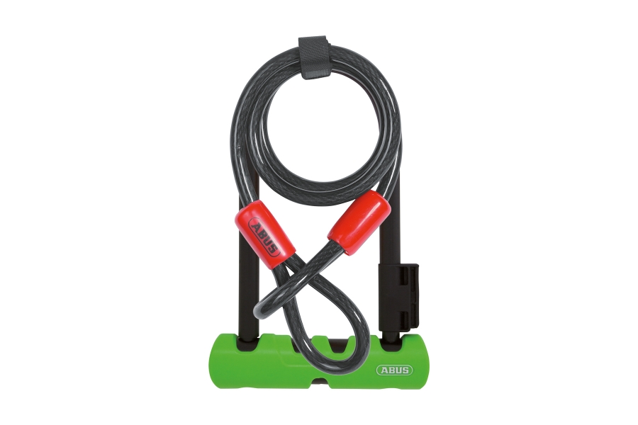 abus ultra 410 bike lock with cable