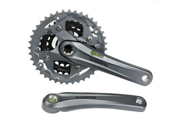 Shimano Shimano Alivio M4000 9 Speed Chainset 22/30/40T 170mm click to zoom image