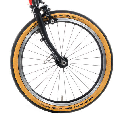 Brompton Schwalbe One Tan Wall Brompton Fit click to zoom image