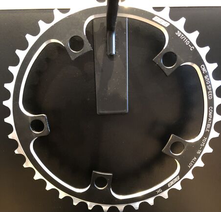 BBB Compact Gear 39T 110 pcd CNC machines chainring click to zoom image
