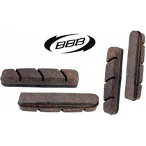 BBB Roadstop Brake Pads x 4- Campagnolo fit  for carbon rims
