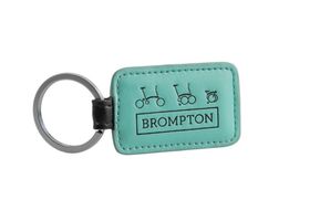 Brompton Logo Key Ring Turkish Green