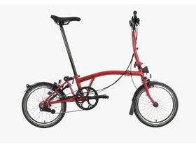 Brompton C-Line Black Edition Explore M6L House Red