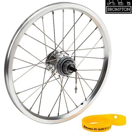 Brompton BWR 3/6 Speed Rear Wheel click to zoom image
